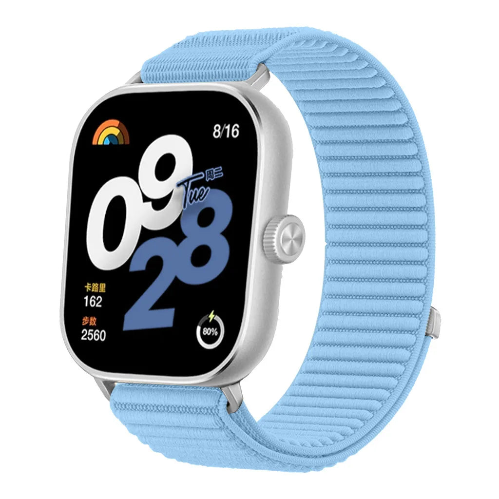 Reloj inteligente 👌🏼🔥For Redmi Watch 5 4 Nylon Loop Strap Bracelet Smart Watch Breathable Wristband For Xiaomi Mi Band 9 Pro/8 Pro Correa Accessories