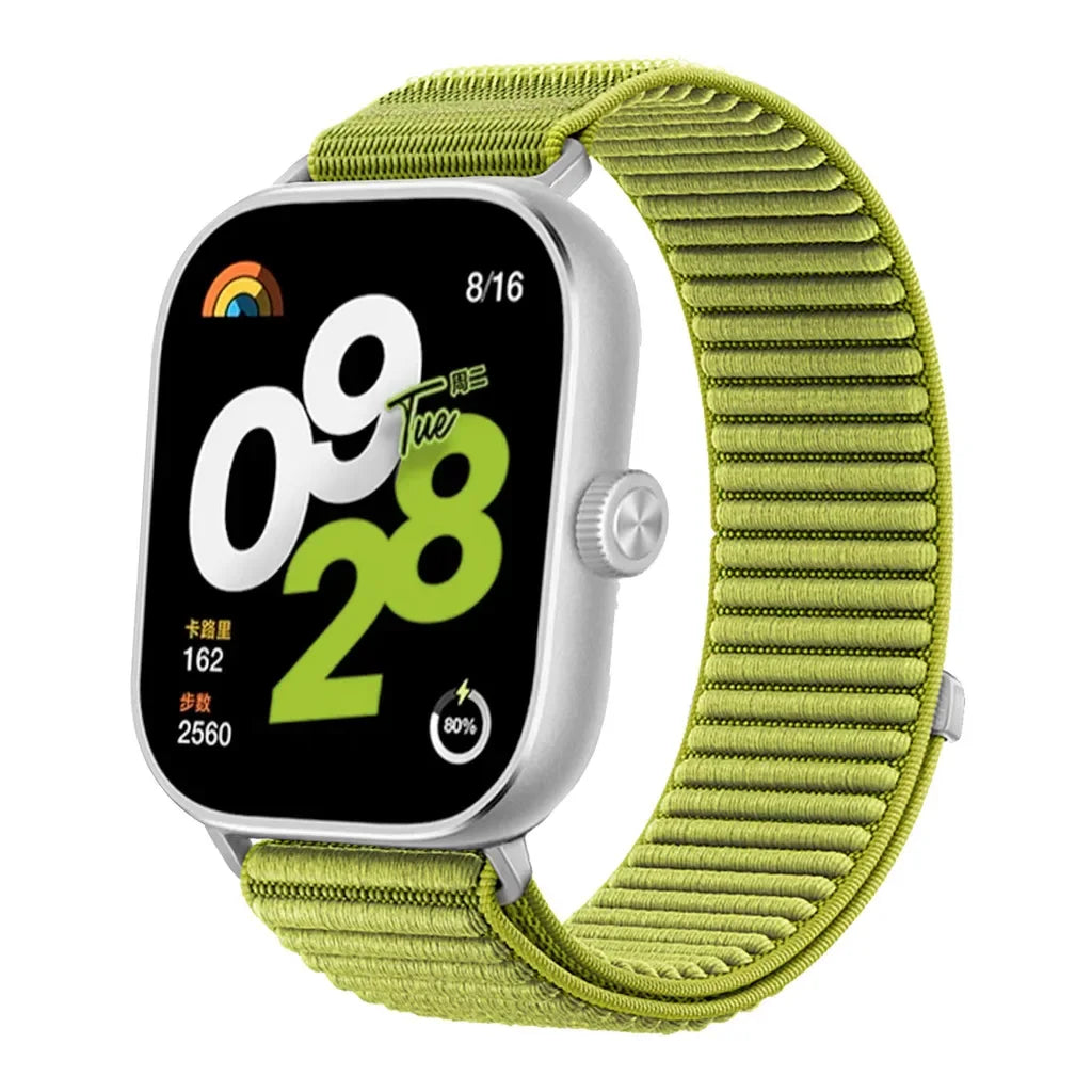 Reloj inteligente 👌🏼🔥For Redmi Watch 5 4 Nylon Loop Strap Bracelet Smart Watch Breathable Wristband For Xiaomi Mi Band 9 Pro/8 Pro Correa Accessories