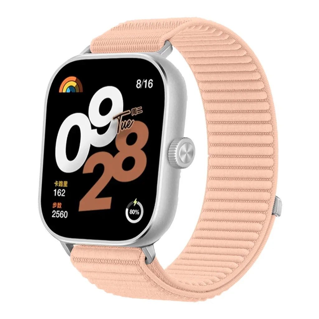 Reloj inteligente 👌🏼🔥For Redmi Watch 5 4 Nylon Loop Strap Bracelet Smart Watch Breathable Wristband For Xiaomi Mi Band 9 Pro/8 Pro Correa Accessories