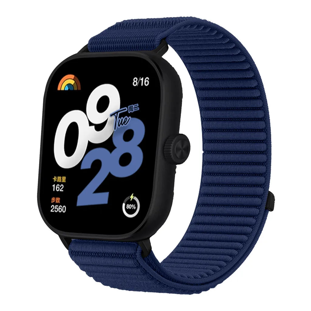 Reloj inteligente 👌🏼🔥For Redmi Watch 5 4 Nylon Loop Strap Bracelet Smart Watch Breathable Wristband For Xiaomi Mi Band 9 Pro/8 Pro Correa Accessories