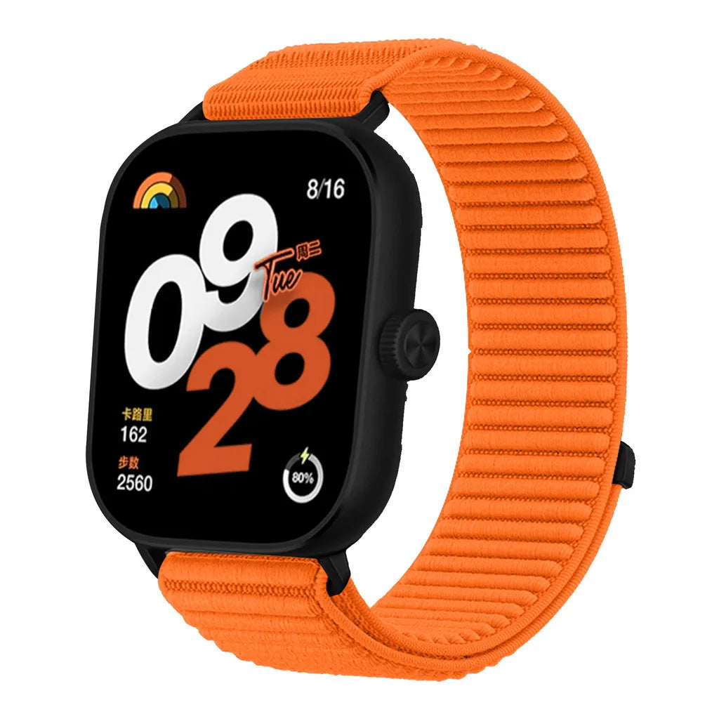 Reloj inteligente 👌🏼🔥For Redmi Watch 5 4 Nylon Loop Strap Bracelet Smart Watch Breathable Wristband For Xiaomi Mi Band 9 Pro/8 Pro Correa Accessories