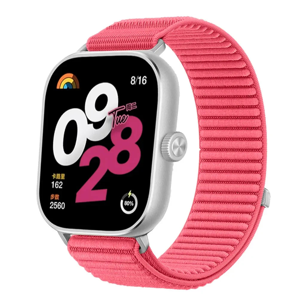 Reloj inteligente 👌🏼🔥For Redmi Watch 5 4 Nylon Loop Strap Bracelet Smart Watch Breathable Wristband For Xiaomi Mi Band 9 Pro/8 Pro Correa Accessories